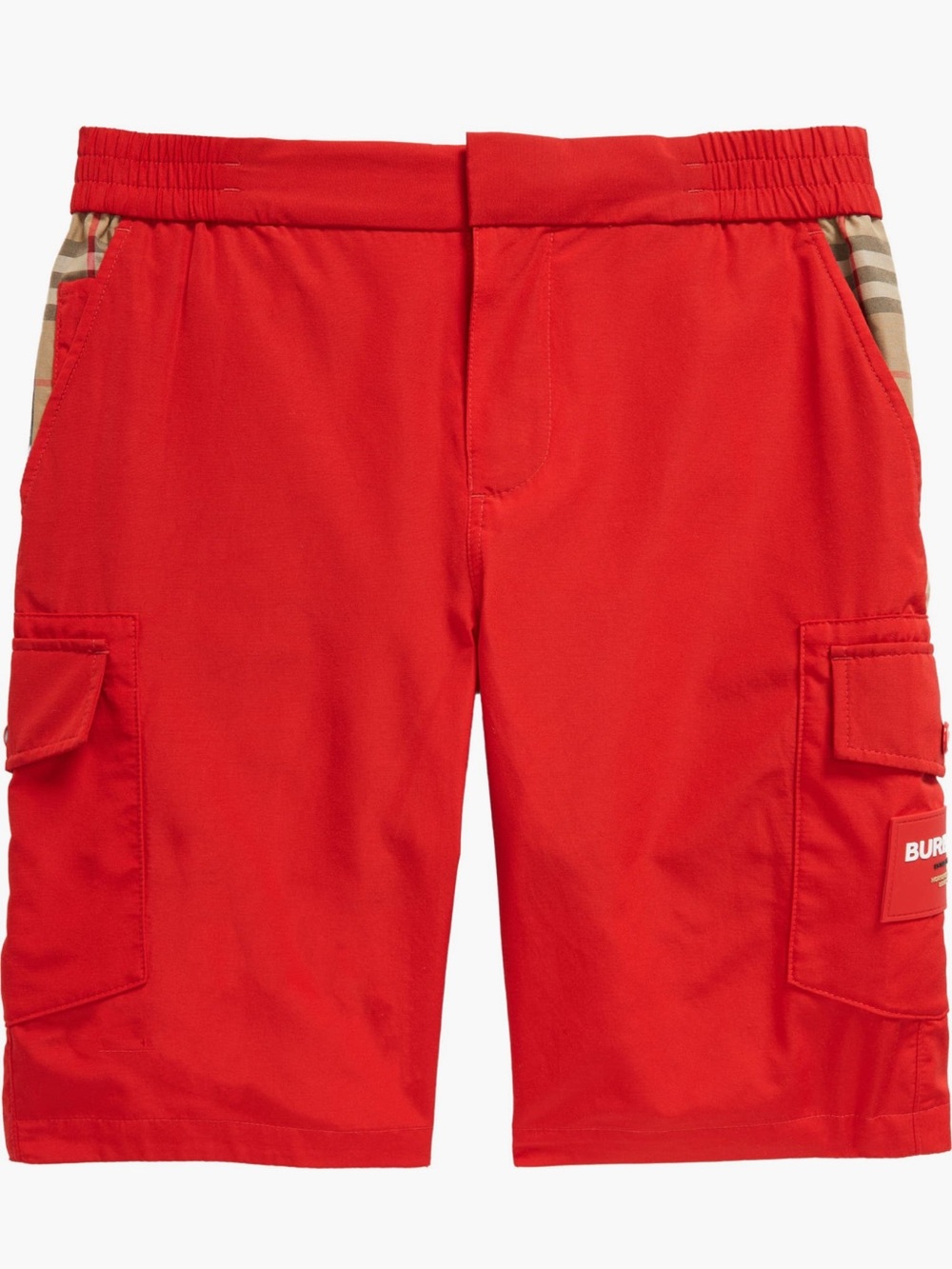 Burberry kids cargo shorts